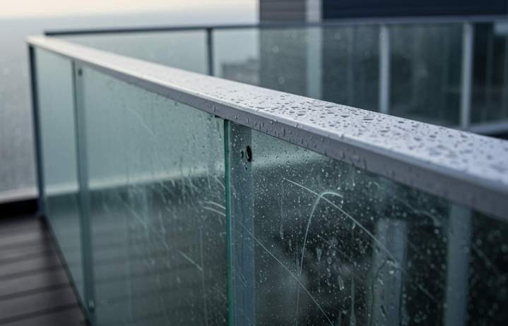 Garde-corps en plexiglass Givors