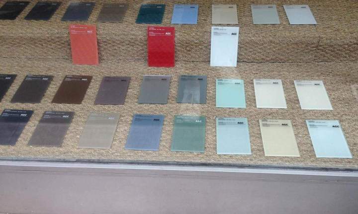 Fourniture de verre clair, coloré et imprimé Givors
